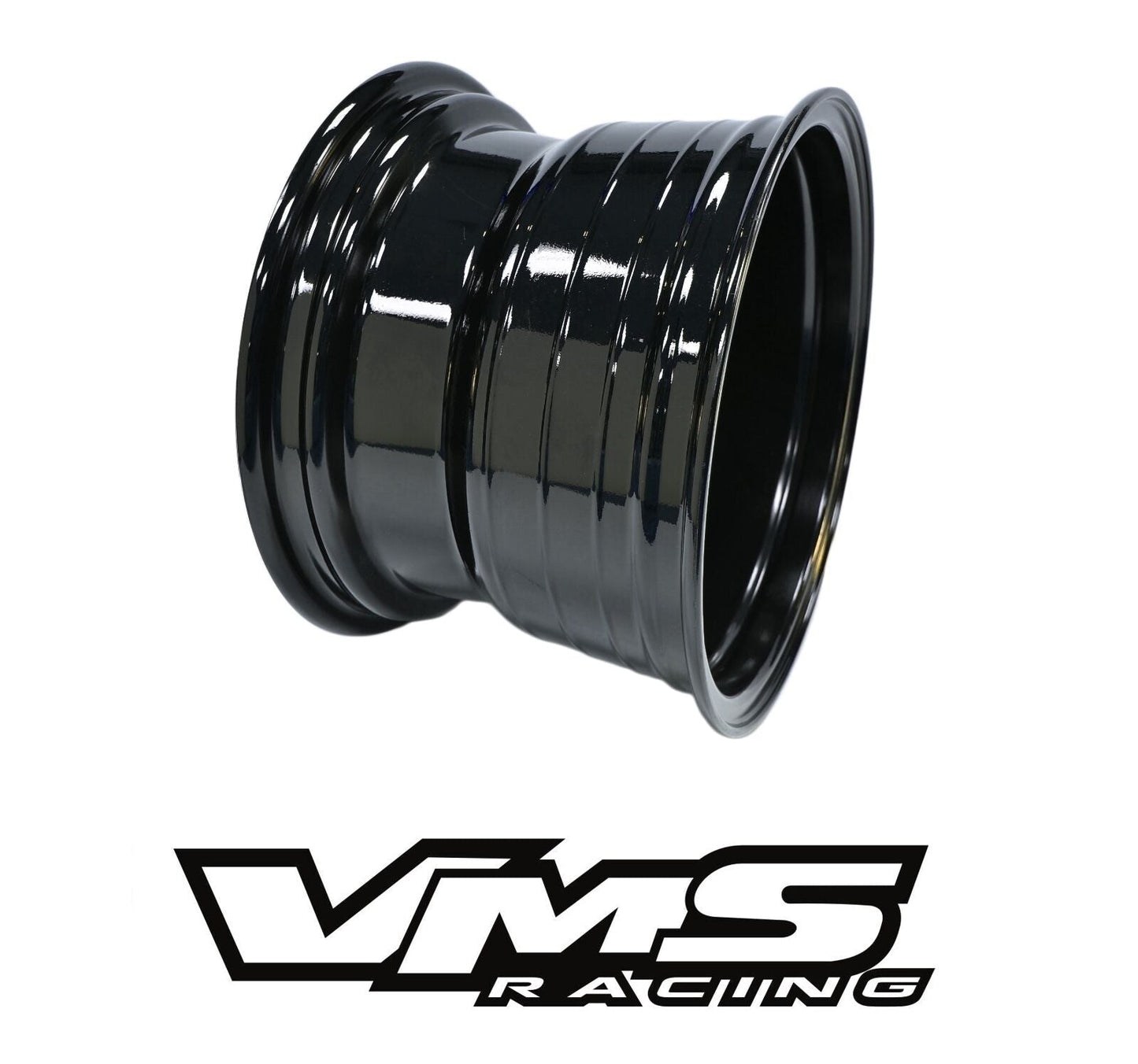 VMS Racing Street Or Drag Race Modulo Black Milled Wheel Rim 15X10 5X115 (5X4.41") +30 OFFSET (6.7" BACKSPACING)